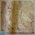 Real wood surface natural cork pu leather (Tela de corcho cuero)